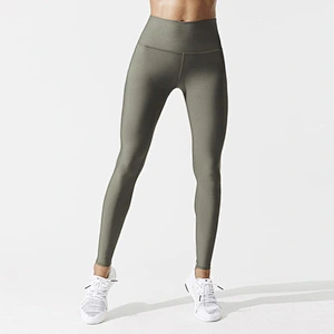 Ladies High Waisted Yoga Pants Spandex Tummy Control Fitness Gym Tights Custom Print Leggings for Women