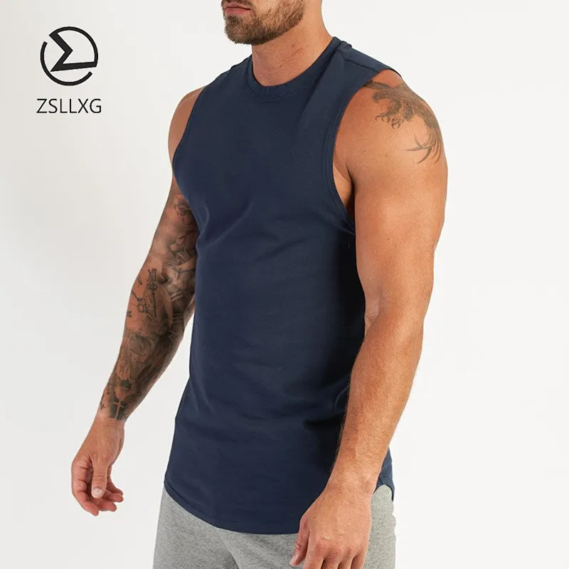 Custom Printed Gym Wear Man Sports Tank Top Men Stylish Gym Singlet