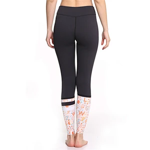 Custom Design Womens Gym Leggings Customize Contrast Color
