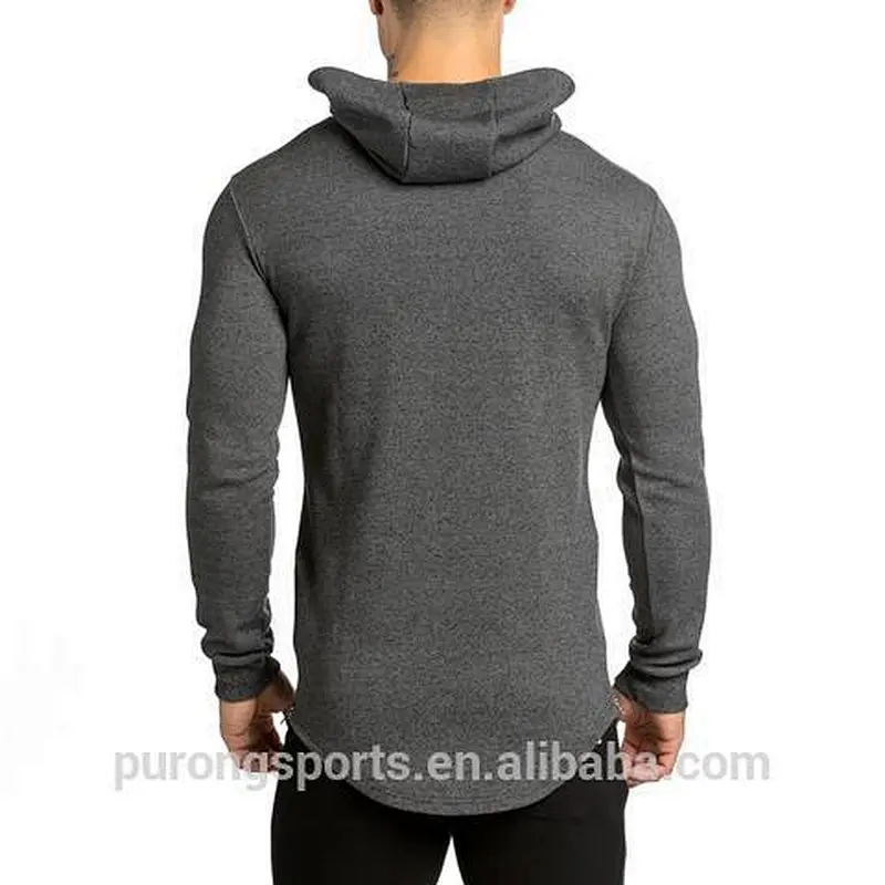 Custom logo Man Workout Running Wear Sweat-wicking Fit Sports Gym Hoodies