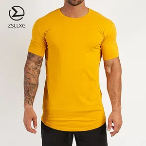 HIgh Quality Custom LOGO Plain Blank Gym T-shirt For Men