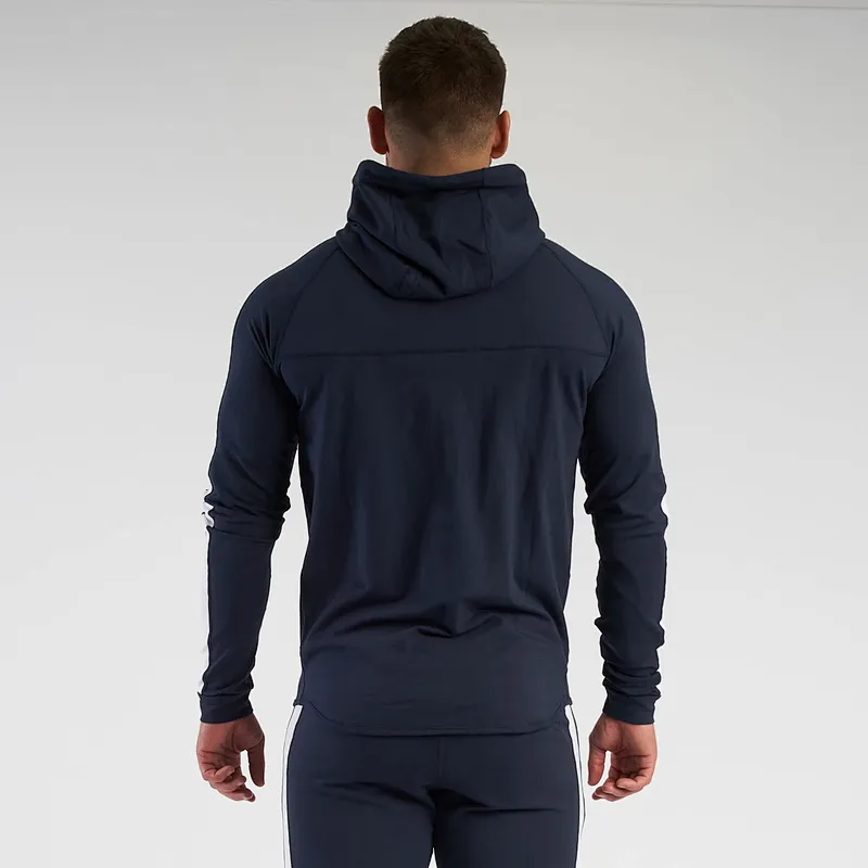 OEM Wholesale Zip Up Workout Sport Sweatshirts Autumn Men Gym Running Track Hoodie