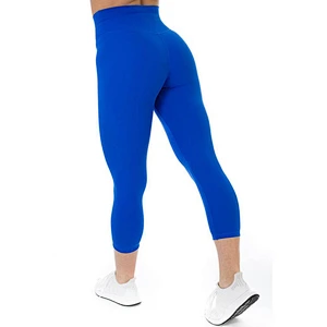 Seamless Leggings Compression Yoga Pants Womens Capri Pants