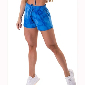 Tie Dye Womens Shorts Gym Shorts Cotton Spandex Shorts For Ladies