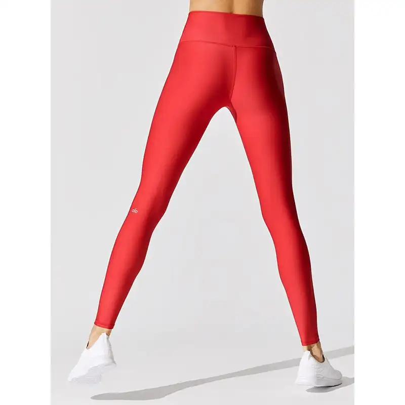 Ladies High Waisted Yoga Pants Spandex Tummy Control Fitness Gym Tights Custom Print Leggings for Women