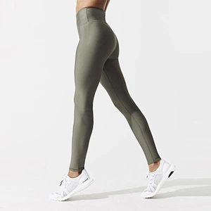 Ladies High Waisted Yoga Pants Spandex Tummy Control Fitness Gym Tights Custom Print Leggings for Women