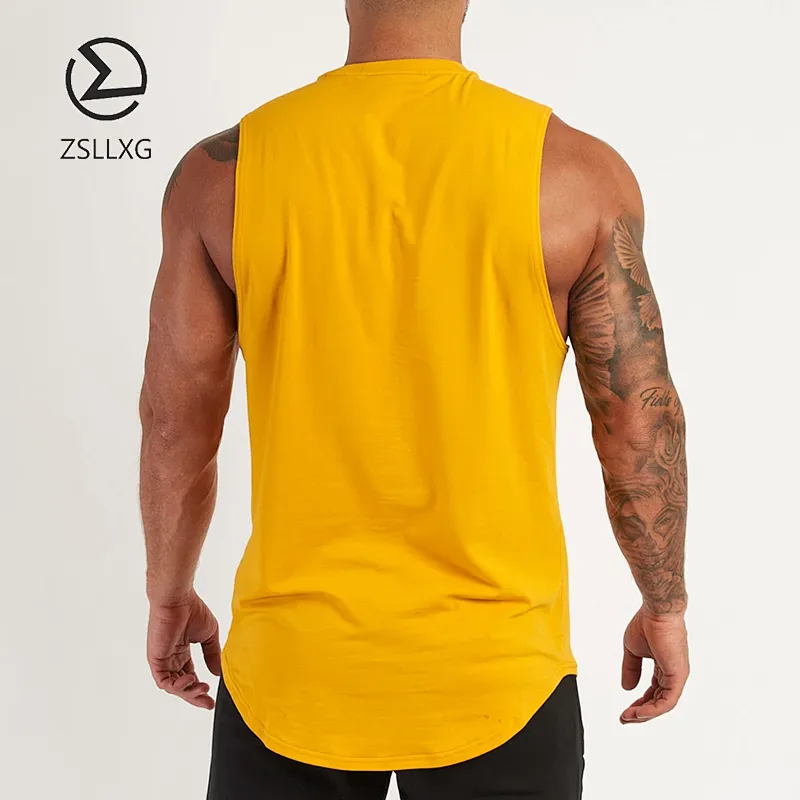 Custom Printed Gym Wear Man Sports Tank Top Men Stylish Gym Singlet
