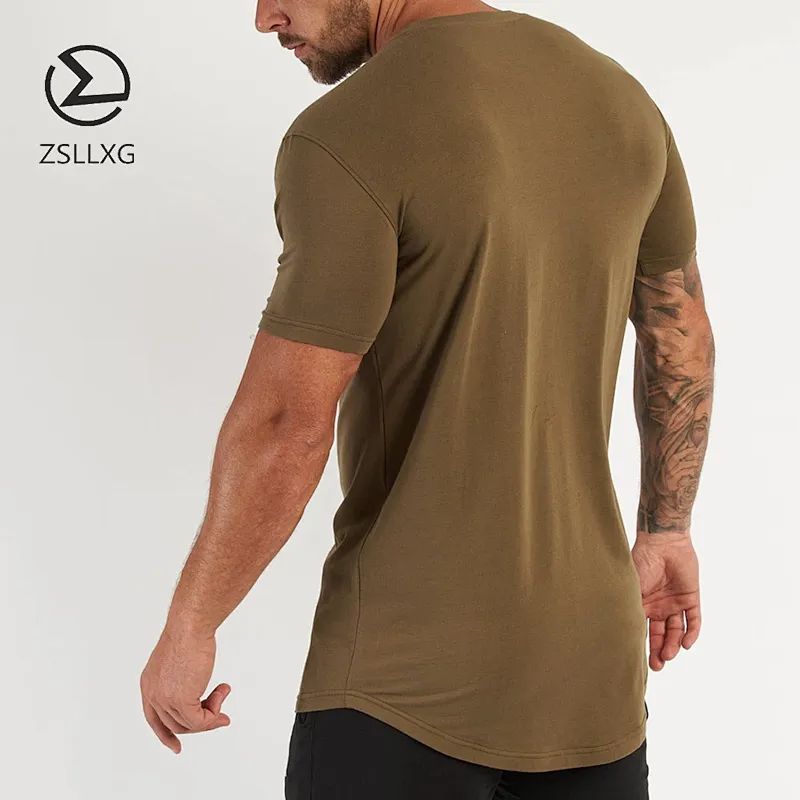 HIgh Quality Custom LOGO Plain Blank Gym T-shirt For Men