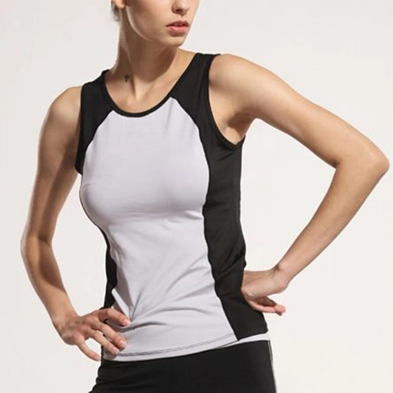 Womens Fitted Tank Top Customized Yoga Tank Top Sleeveless Activewear