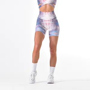 Customized Design Gym Shorts Fitness Shorts Polyester Spandex