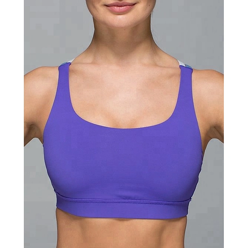 Fitness Wear Plus Size High Impact Cross Back Design Women Yoga Bra