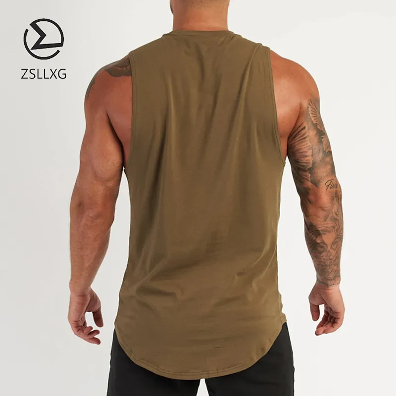 Custom Printed Gym Wear Man Sports Tank Top Men Stylish Gym Singlet