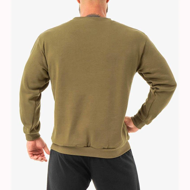 Custom Wholesale oversized Gym Crew Neck Sweat Shirts Men Crewneck Sweatshirt
