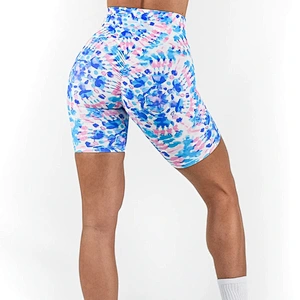 OEM Design Sublimated Womens Shorts Fitness Gym Shorts Wholesale