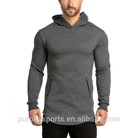 Custom logo Man Workout Running Wear Sweat-wicking Fit Sports Gym Hoodies