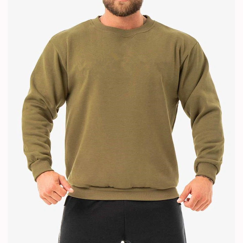 Custom Wholesale oversized Gym Crew Neck Sweat Shirts Men Crewneck Sweatshirt