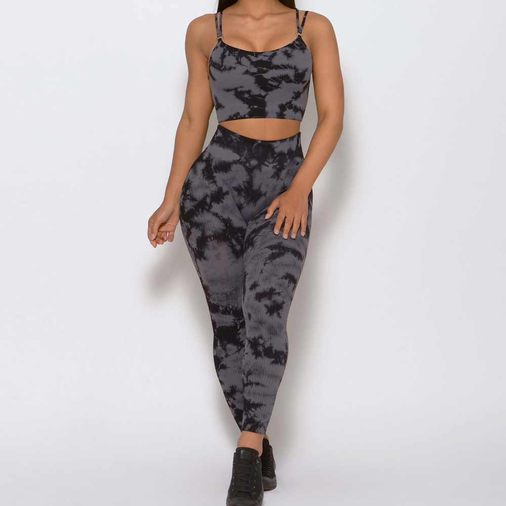 Women Active Wear Set Sport Bra+ High Waist Workout Leggings Yoga Set