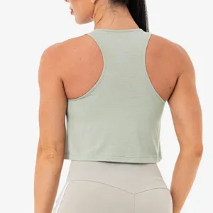 Cotton Active Gym Wear Sexy Girls Wearing Workout Sport Crop Tops Wholesale