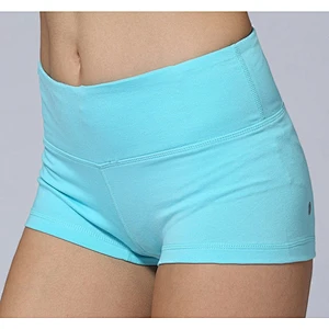 Nylon Spandex Womens Fitness Shorts Custom Designs