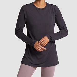 Wholesale T Shirts Customized Dri Fit Shirts Long Sleeve For Women