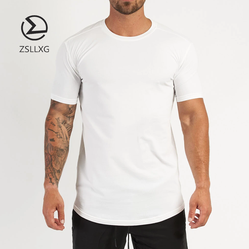 HIgh Quality Custom LOGO Plain Blank Gym T-shirt For Men