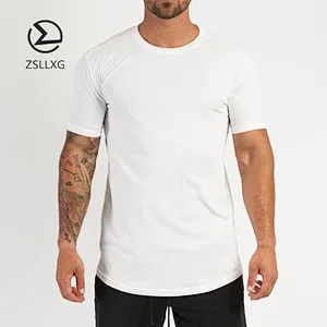 HIgh Quality Custom LOGO Plain Blank Gym T-shirt For Men