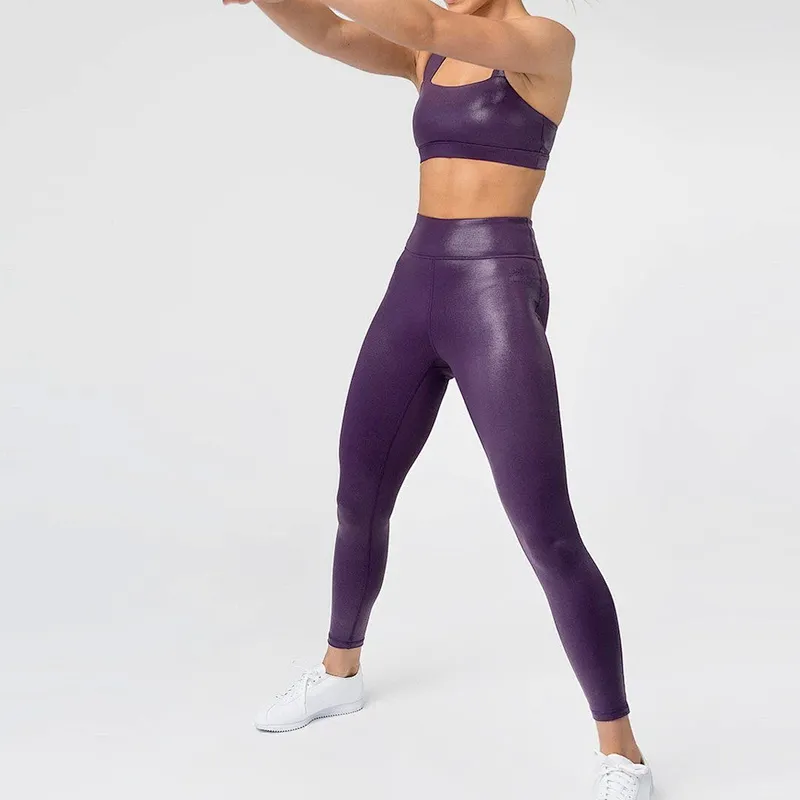 2 Piece Sports Bra Yoga Set Women Fitness High Waist Leggings Gym Wear