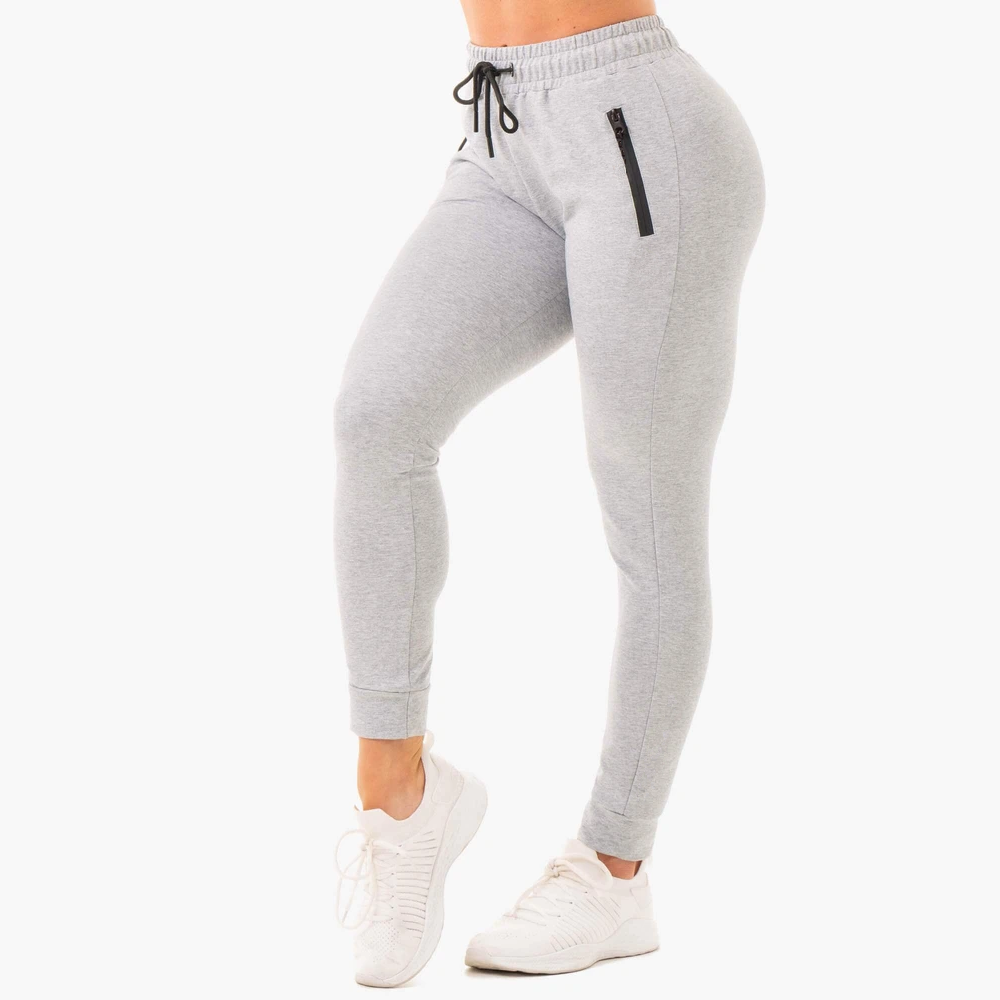 High Quality Women Custom Design Sweat Jogger With Zipper Pocket