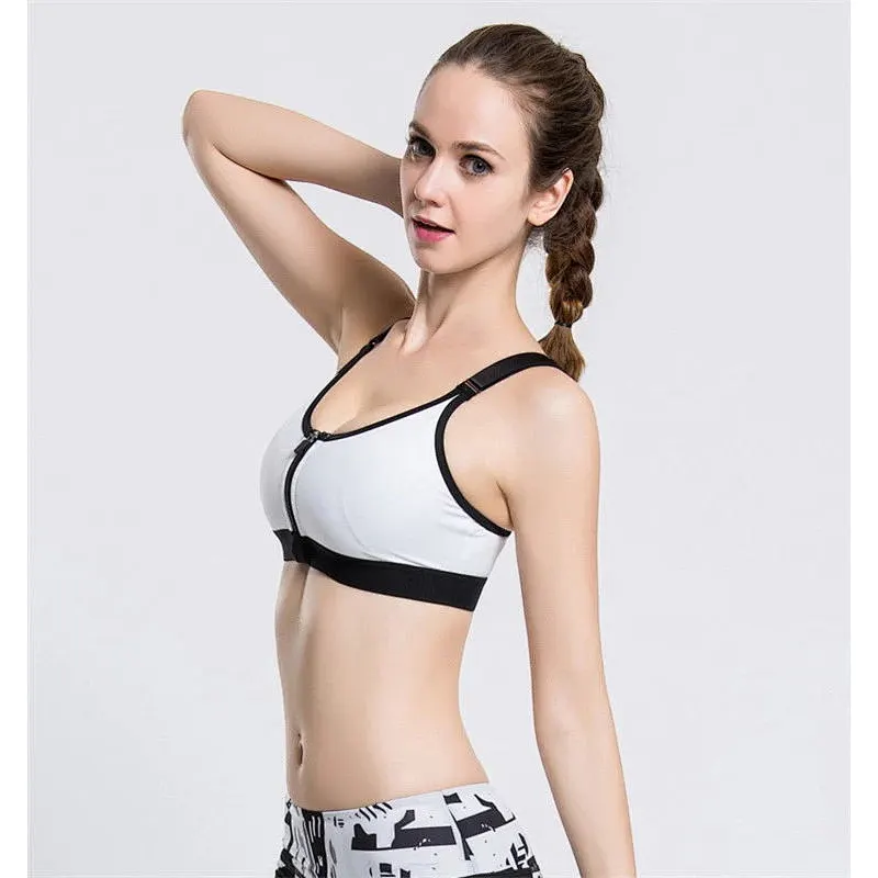Top Sale Fitness Gym Wholesale Custom Printed Quick Dry Yoga Bra For Women