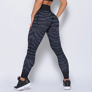 High Waisted Tight Workout Custom Women Clothing Leggings Fitness Yoga Set