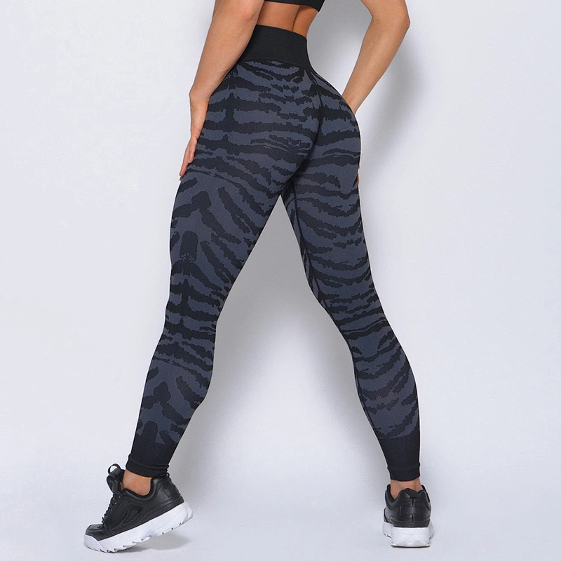 High Waisted Tight Workout Custom Women Clothing Leggings Fitness Yoga Set