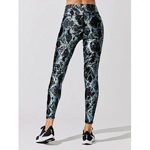 Slimming Fitness Leggings Custom Design Yoga Pants Gold Blocking