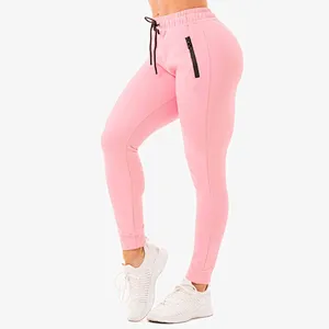 High Quality Women Custom Design Sweat Jogger With Zipper Pocket