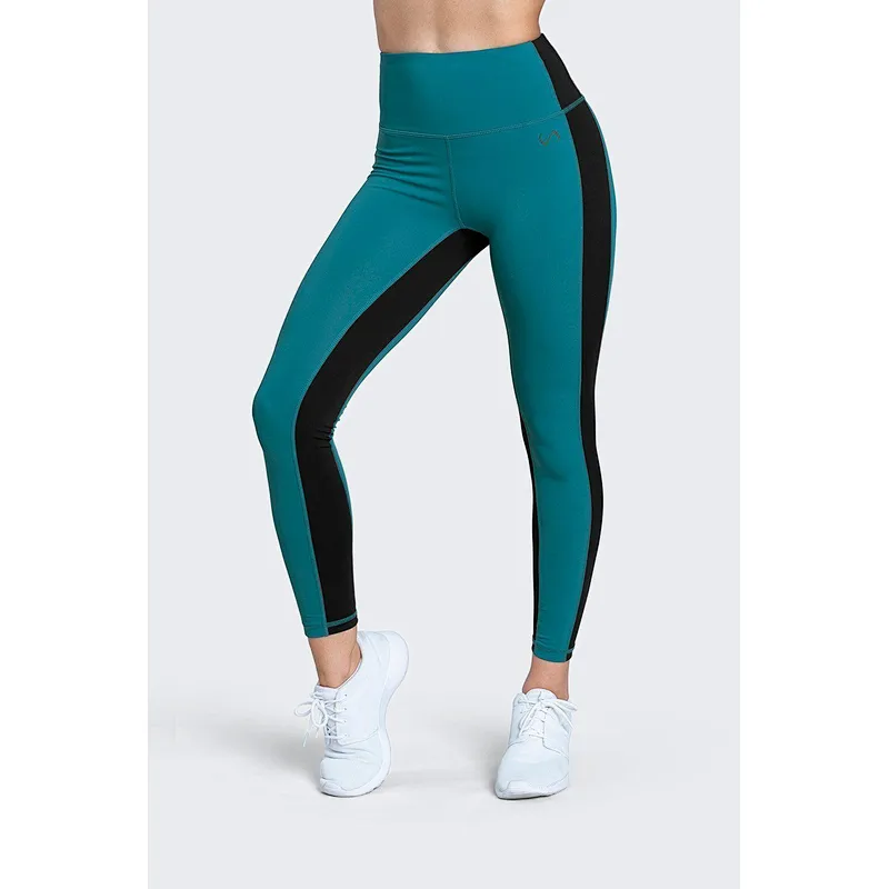 Custom Contrast Colored Leggings Wholesale Ladies Compression Yoga Pants