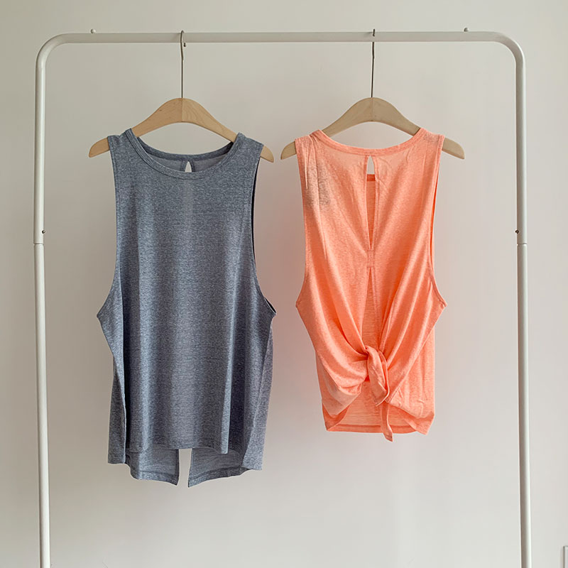 Loose Fitting Womens Tank Top Shirts Outdoor Running Shirts Wholesale