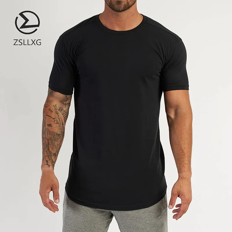 HIgh Quality Custom LOGO Plain Blank Gym T-shirt For Men