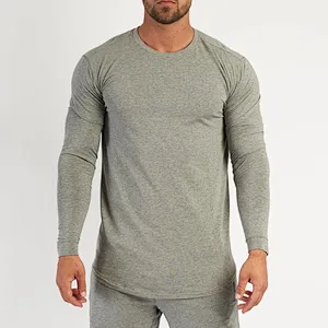 Mens Dri Fit Workout Gym Shirts Top Long Sleeve