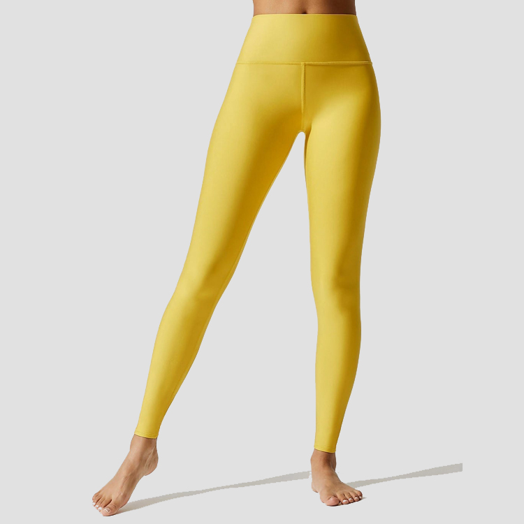 Ladies High Waisted Yoga Pants Spandex Tummy Control Fitness Gym Tights Custom Print Leggings for Women