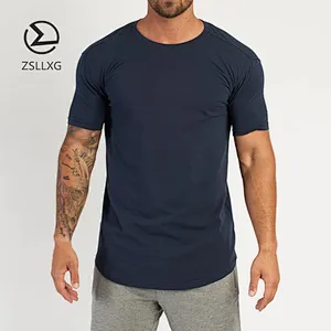 HIgh Quality Custom LOGO Plain Blank Gym T-shirt For Men