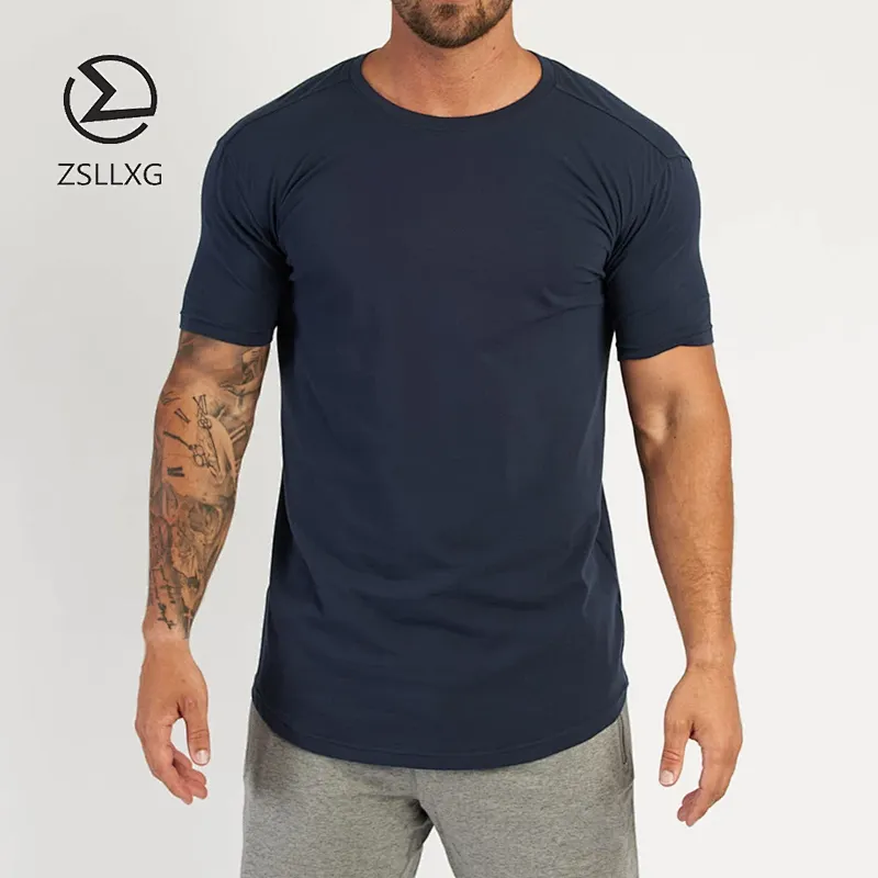 HIgh Quality Custom LOGO Plain Blank Gym T-shirt For Men