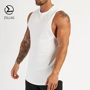 Custom Printed Gym Wear Man Sports Tank Top Men Stylish Gym Singlet