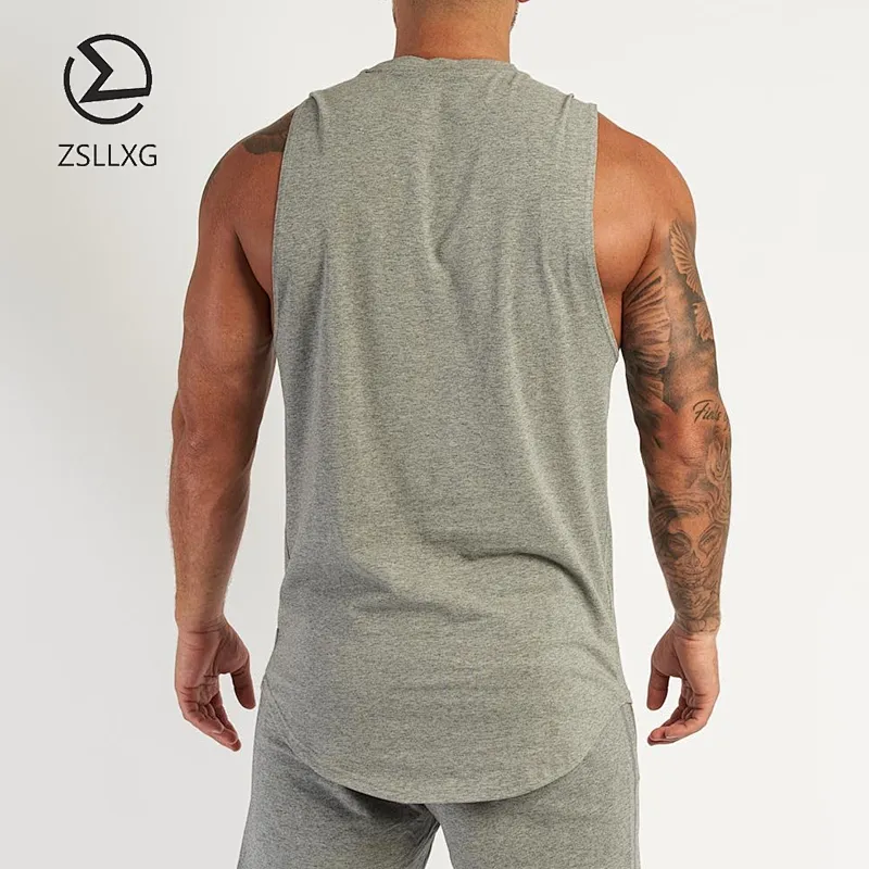 Custom Printed Gym Wear Man Sports Tank Top Men Stylish Gym Singlet
