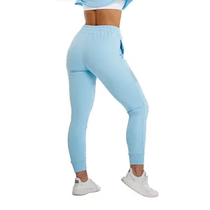 Custom Women Slim Fit Running Gym Active Mesh Jogger