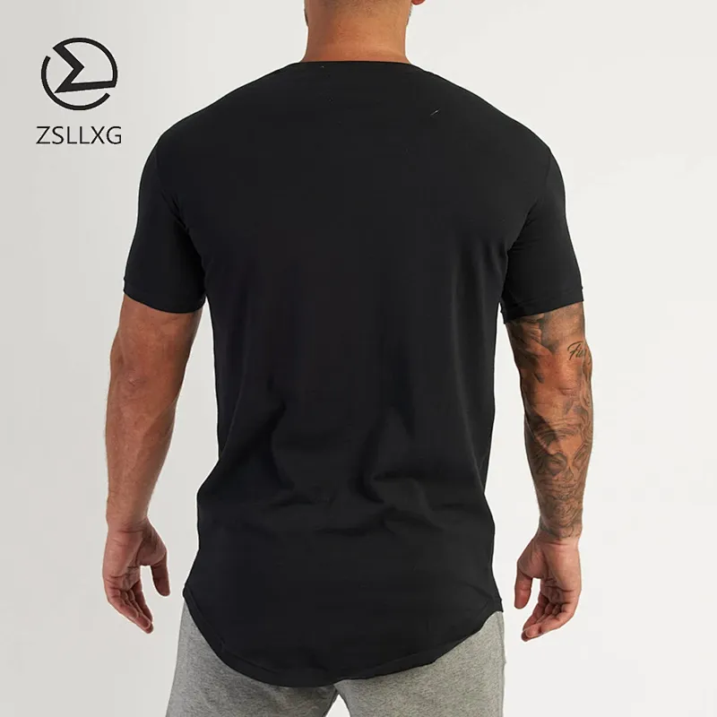 HIgh Quality Custom LOGO Plain Blank Gym T-shirt For Men
