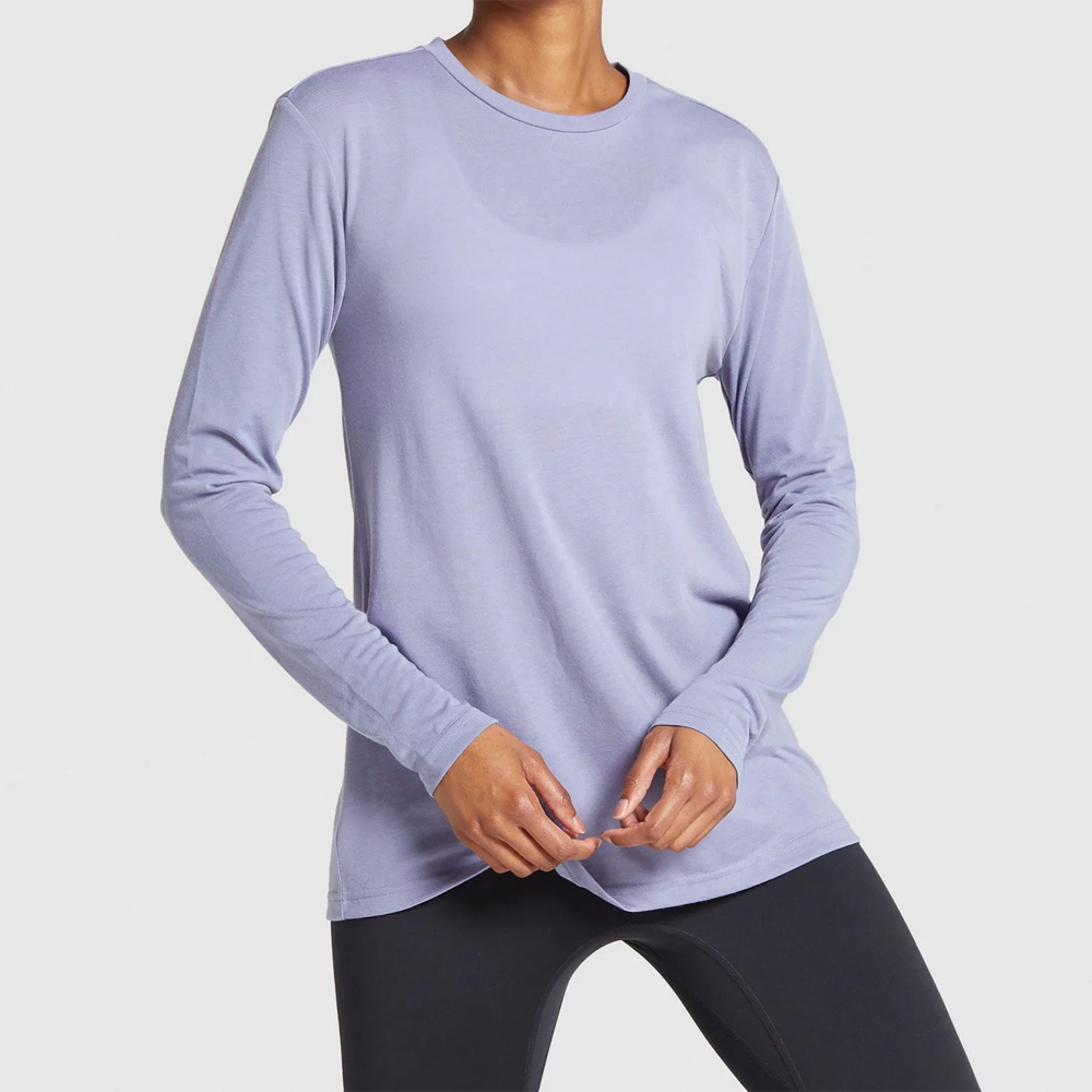 Wholesale T Shirts Customized Dri Fit Shirts Long Sleeve For Women