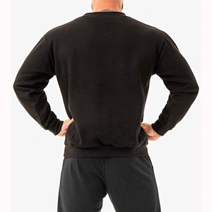 Custom Wholesale oversized Gym Crew Neck Sweat Shirts Men Crewneck Sweatshirt
