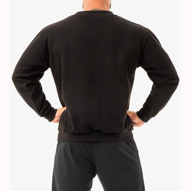 Custom Wholesale oversized Gym Crew Neck Sweat Shirts Men Crewneck Sweatshirt