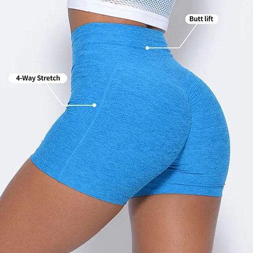 Custom Logo Printing Fitness Workout Gym Running Women's Shorts