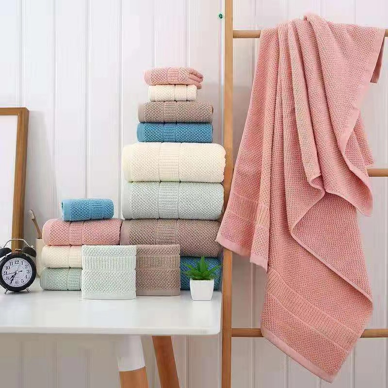 dobby bath towel