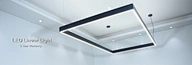 A rectangle linear light.